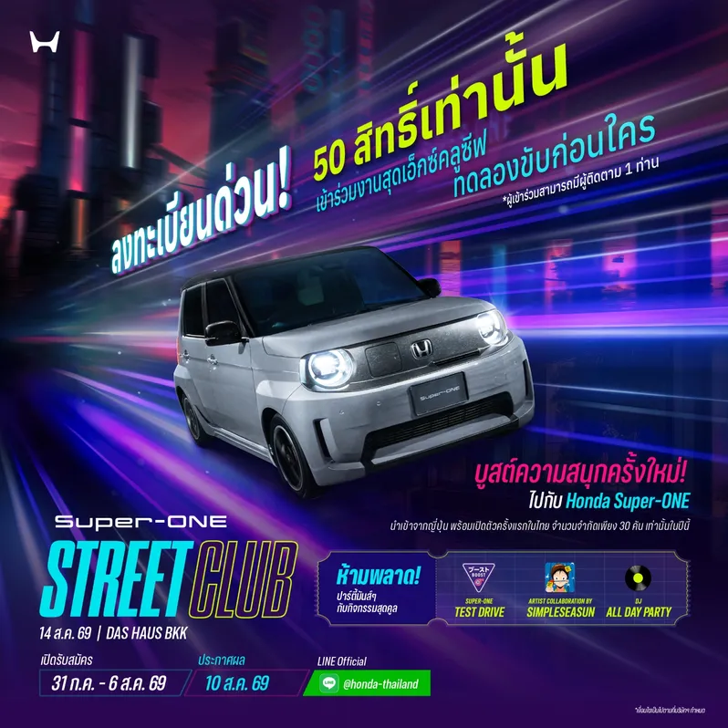 Honda Super-ONE_Super-ONE Street Club Poster (Square)