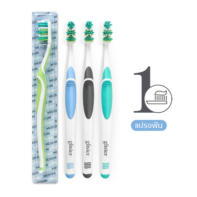 แปรงสีฟัน มัลติ-แอ็คชั่น - มีเดียม