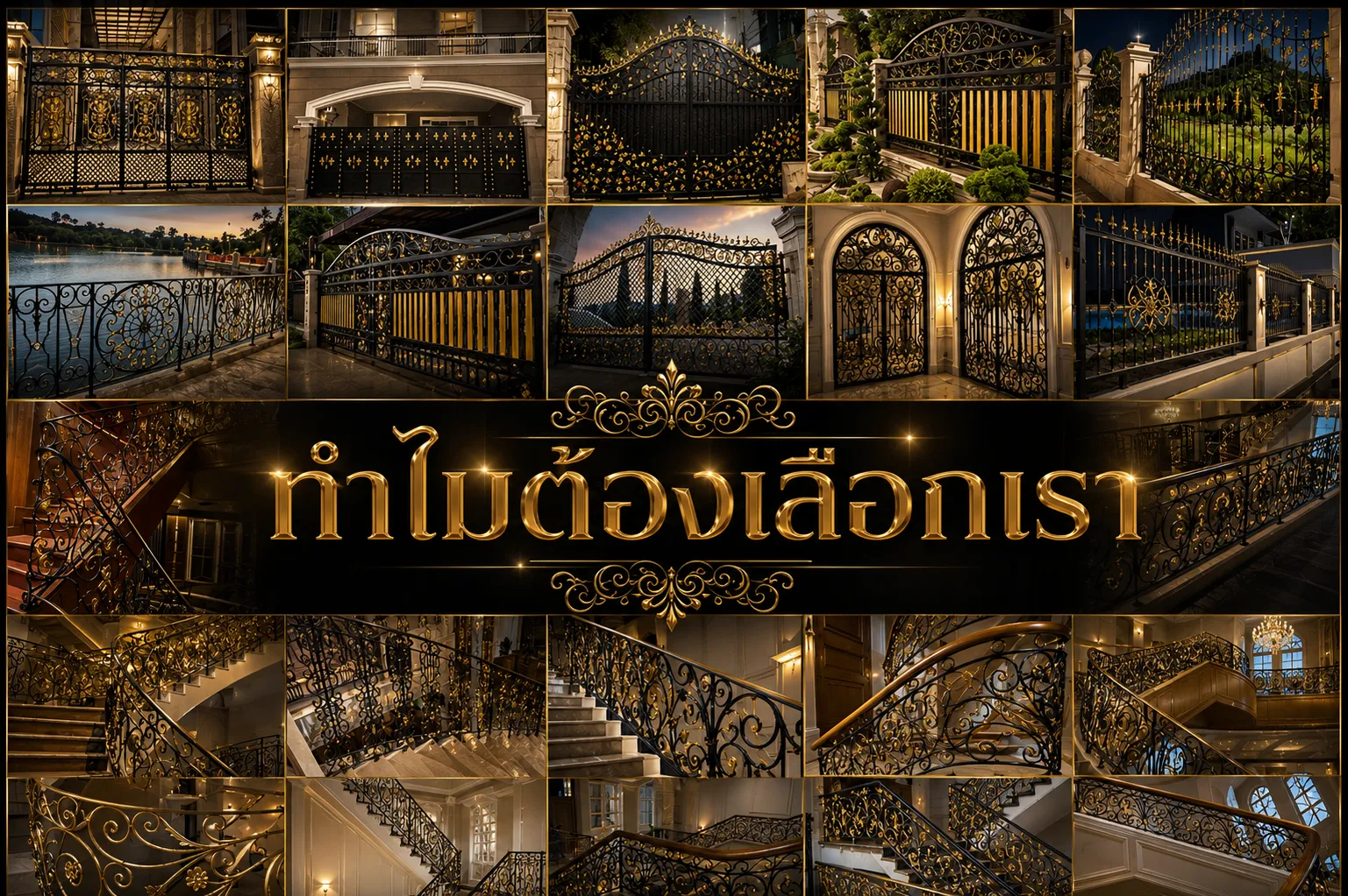 รับผลิตติดตั้งงานเหล็กอิตาลี