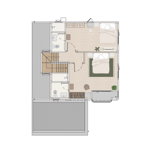 DuplexHouse2ndFloor