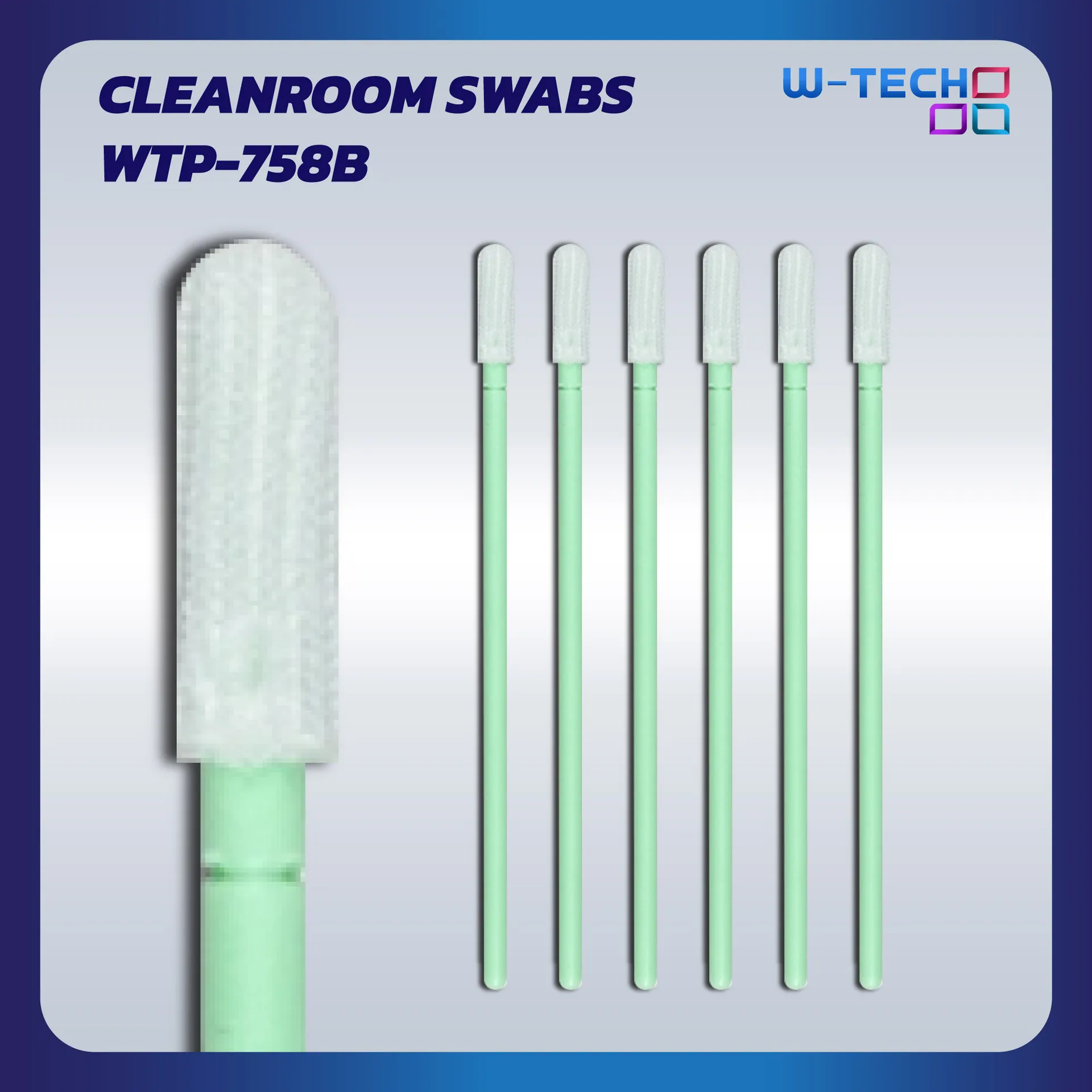 ก้านเช็ดทำความสะอาดชิ้นงาน WTP-758B
