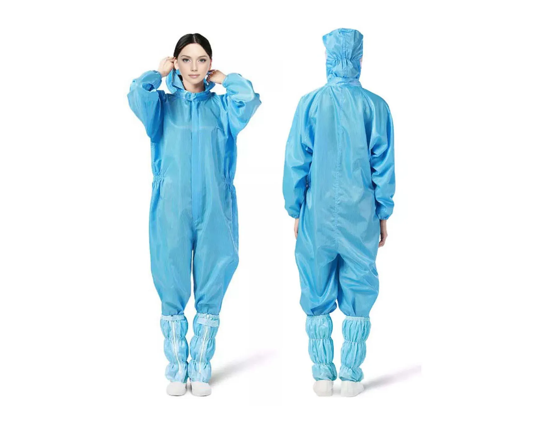 ANTI-STATICCOVERALL5mmStripeBlue