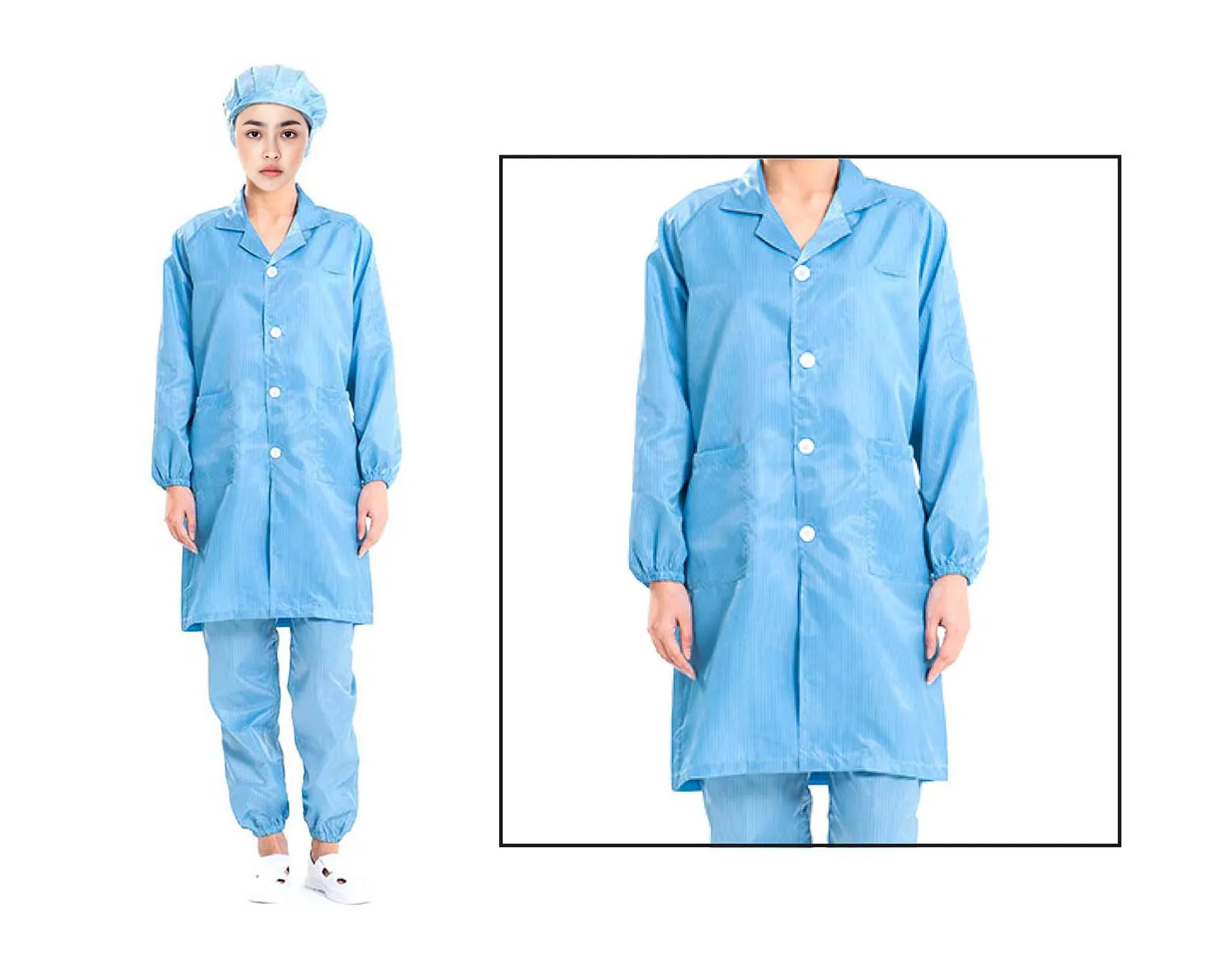 ANTI-STATICGOWN5mmStripeBlue