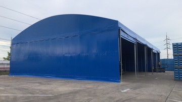 เต็นท์โกดังสมุทรปราการ