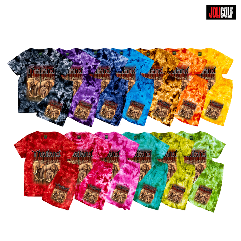 953ช้าง3ตัวKid-setTie-dye