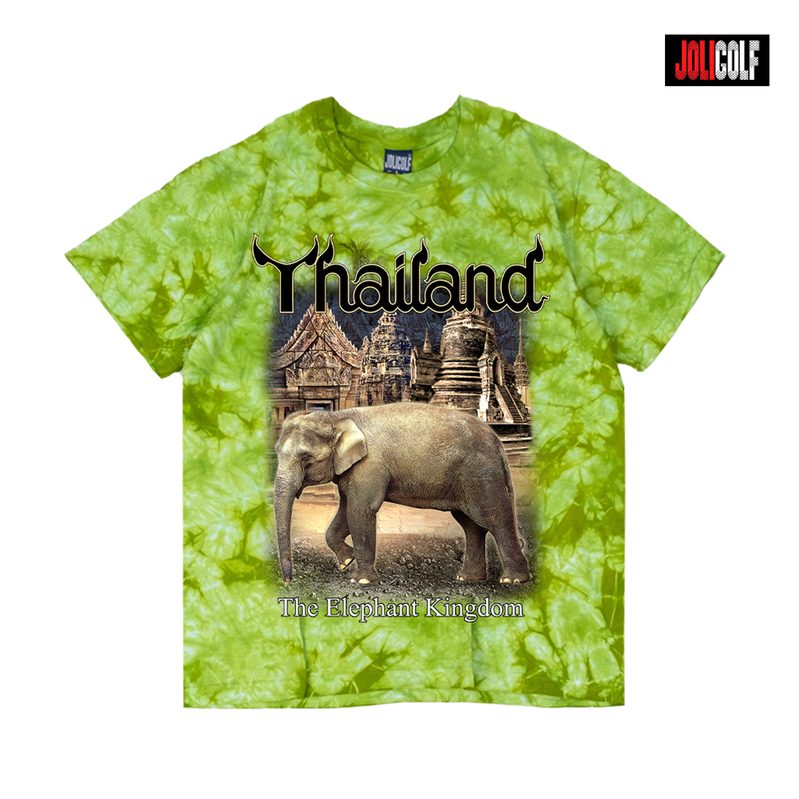 880ช้างเจดีย์มัดย้อมเขียว