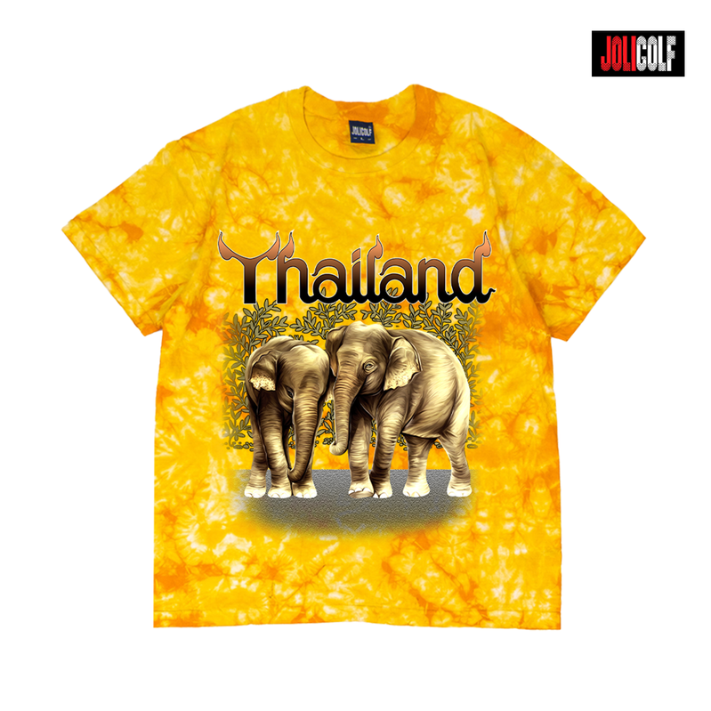 940ช้างน้ำตาลมัดย้อมเหลือง