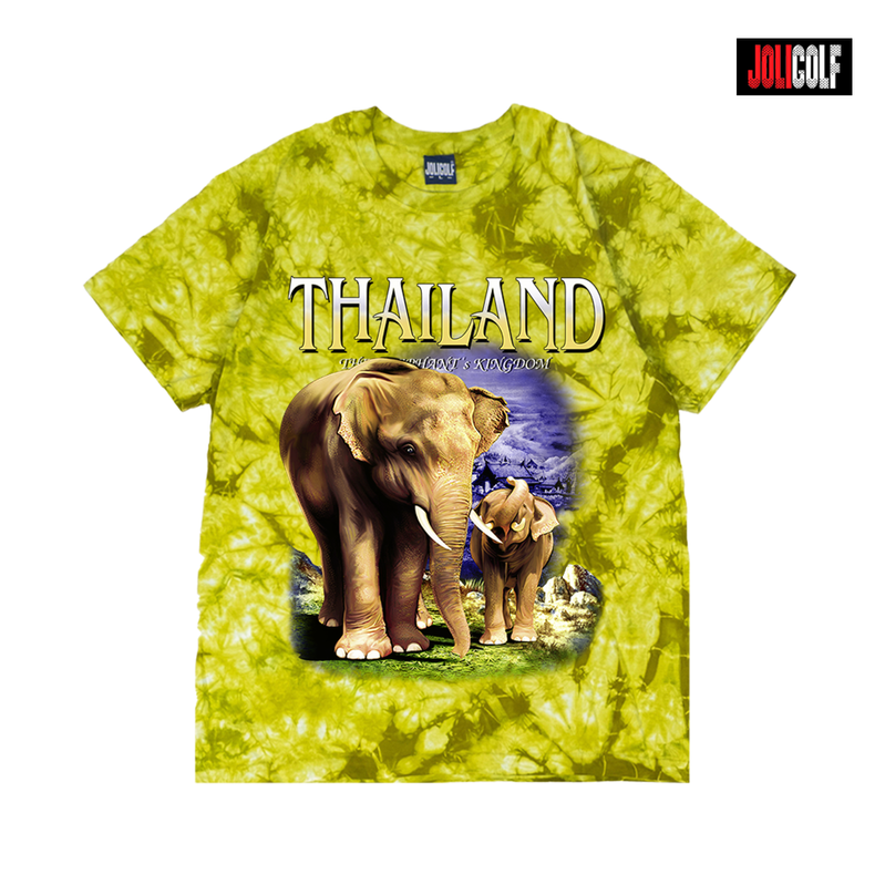 มัดย้อมเขียวมะนาว