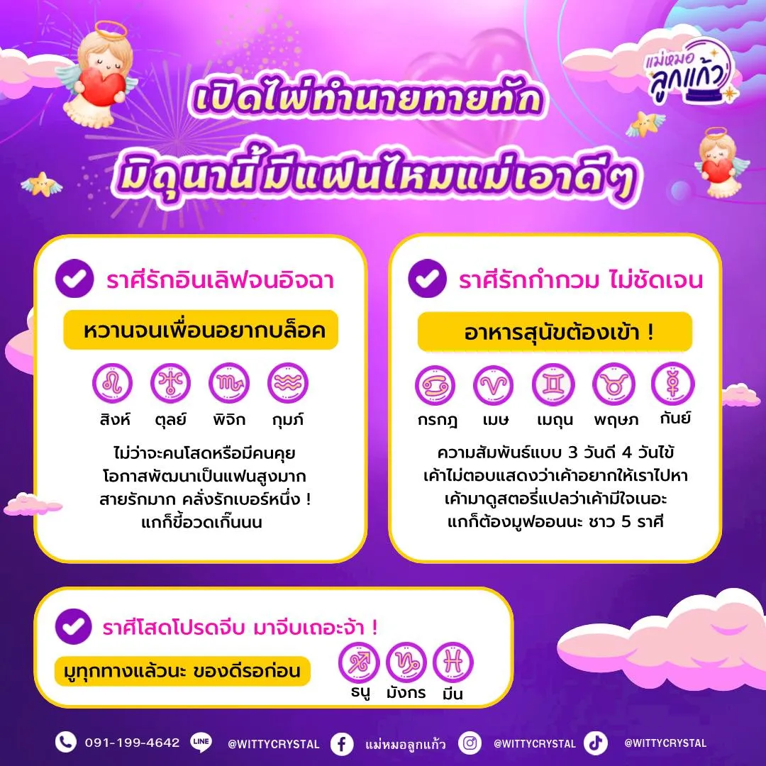 มิถุนานี้มีแฟนไหมแม่เอาดีๆ