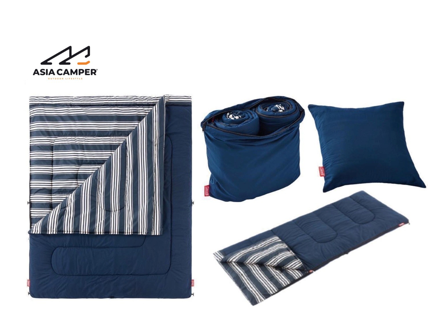 コールマン(Coleman) 寝袋 アドベンチャークッションバッグ C5 快適温度5度 封筒型 : Coleman(コールマン) 寝袋 アドベンチャー