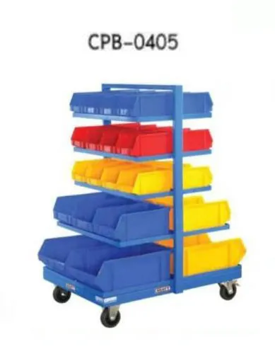 รถเข็นใส่กล่องอะไหล่2ด้านCPB-0405
