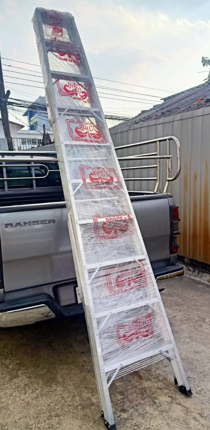บันไดอลูมิเนียมขึ้นลง2ทาง10ขั้นรุ่นLD-BC210