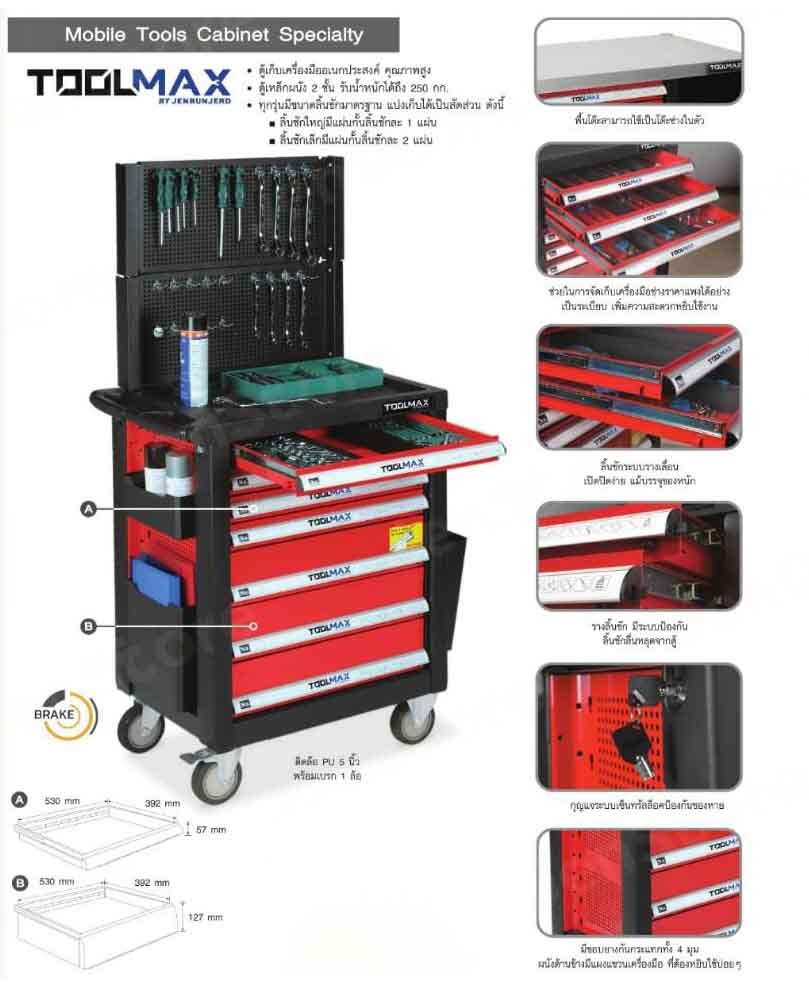 ตู้เก็บเครื่องมือช่างToolmax
