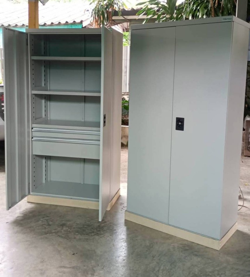 ตู้ช่างตั้งพื้นทรงสูงมีประตู4ชั้น2ลิ้นชักToolmaxWH-9472