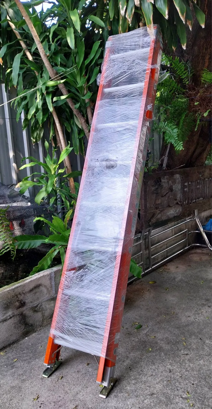 บันไดไฟเบอร์กลาสสไลด์2ตอน16ฟุตRidgid