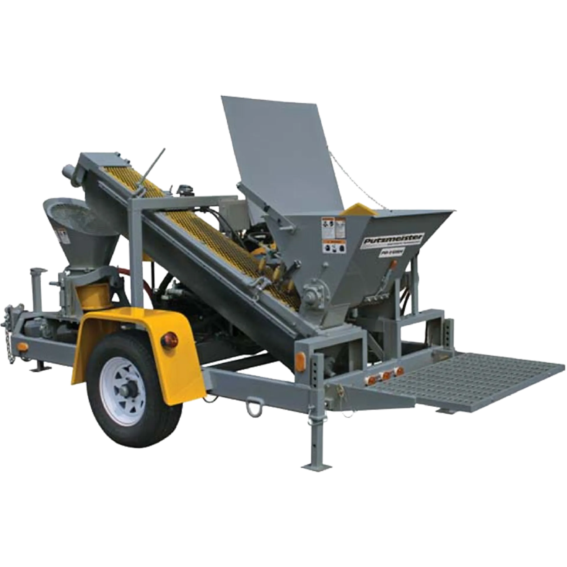 Putzmeister เครื่องจักรพ่นคอนก