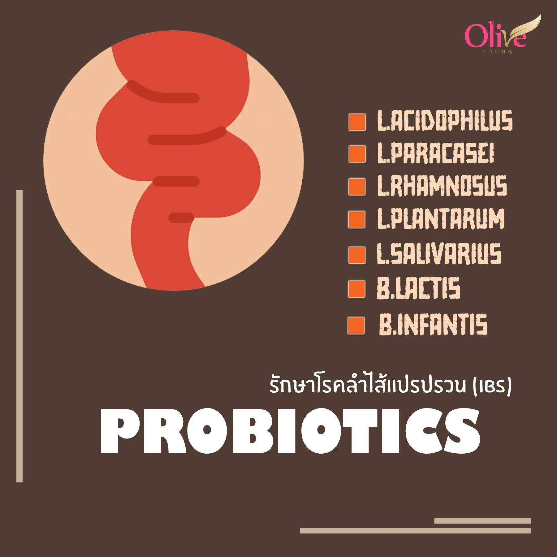 Probiotics-ช่วยโรคลำไส้แปรปวน