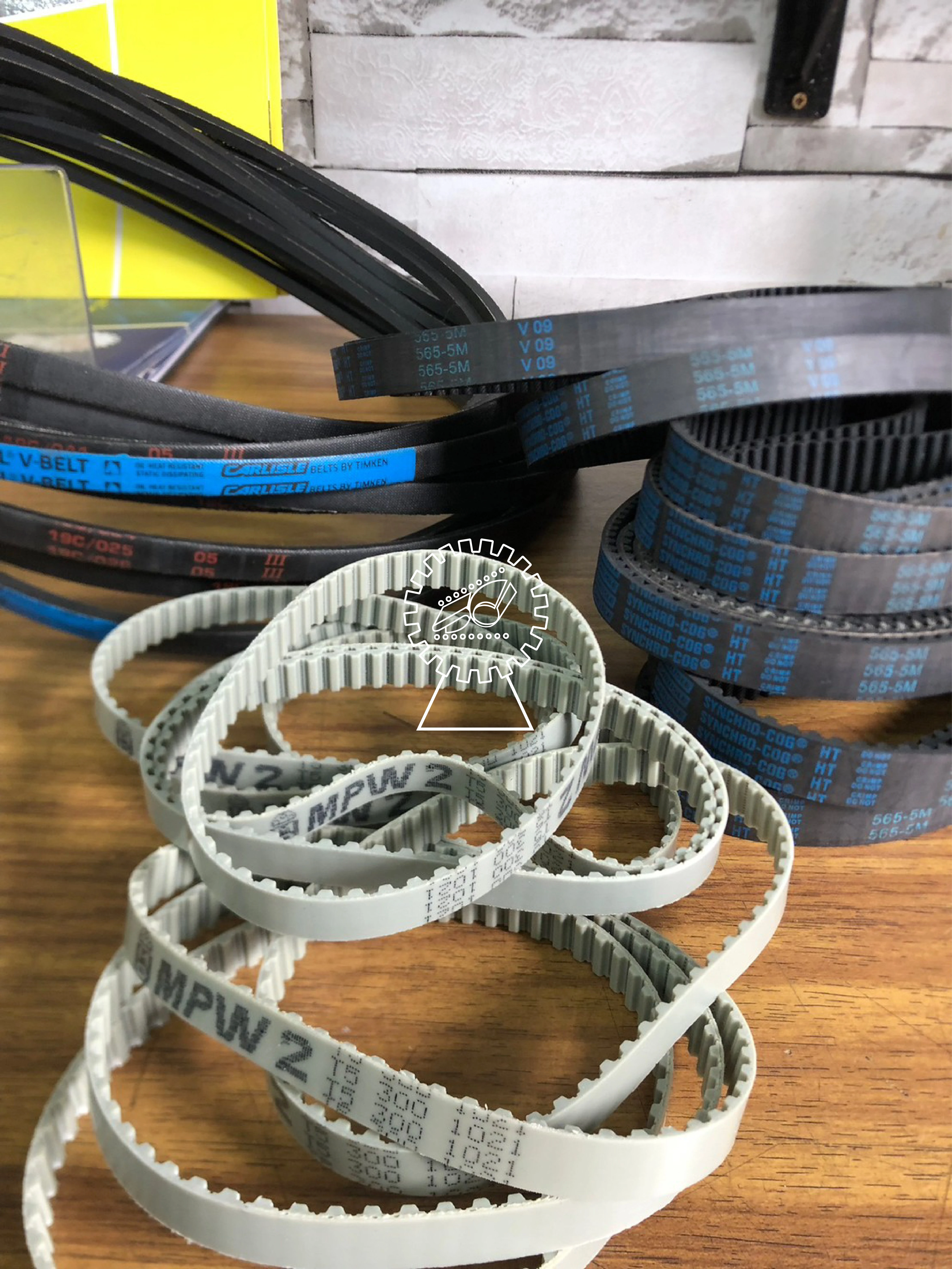 TIMING BELT V-BELT สายพานไทม์มิ่ง สายพานเครื่องจักร สายพานฟันเฟือง สายพานร่องฟัน สายพานอุตสาหกรรม สายพานทามมิ่ง