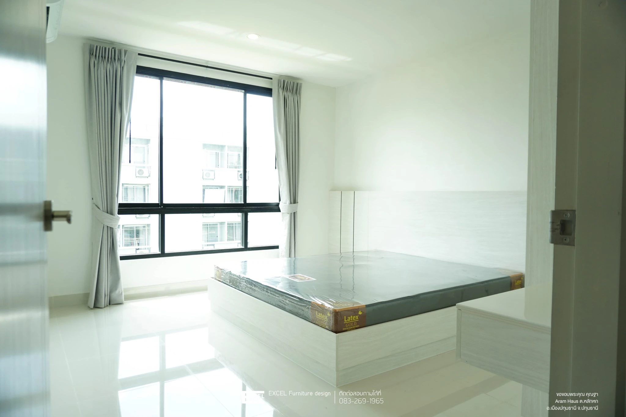 built in หอพัก. ตกแต่งภายใน จำนวน 70 ห้อง