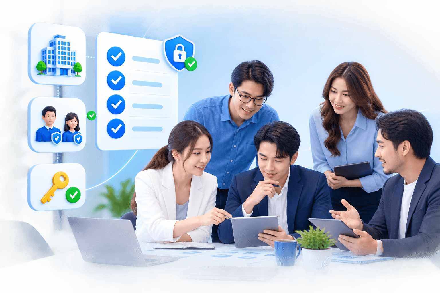 ทีมธุรกิจตรวจเช็กลิสต์สิทธิ์และความเป็นเจ้าของก่อนเปิดใช้ LINE Messaging API