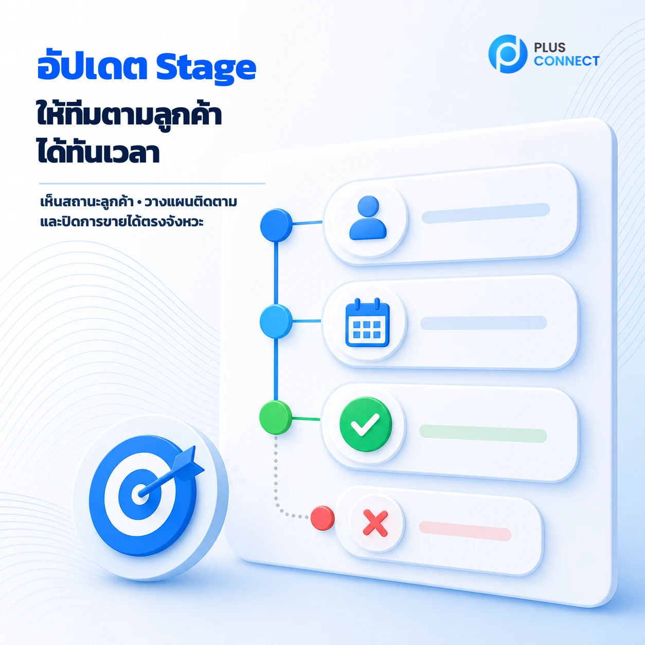 อัปเดต CRM Deal Stage